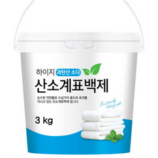 어드밴스케미칼 하이지 과탄산소다 용기, 1개, 1정, 3kg