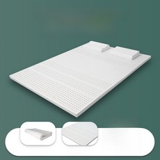 퓨어커스 천연 라텍스 매트리스 드롭시핑 토퍼 바닥매트 자세교정