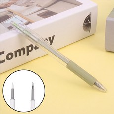 예삐스토어 투웨이 다꾸칼 커팅펜 커터볼펜 다꾸펜 언박싱 휴대용 페이퍼 펜칼, 4세트, 그린(안전날1+스텐날1)