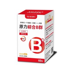 悠活原力 緩釋長效綜合維生素B群 緩釋膜衣錠 (60粒/瓶), 1個