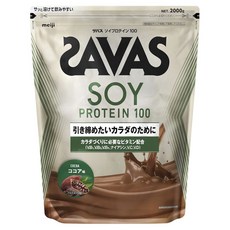 meiji 明治 MEIJI 大豆蛋白粉 100 可可口味, 1個, 2000g