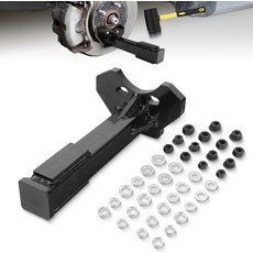 TNCZYLX 8629 휠 허브 제거 도구 베어링 ATD 도구용 교체. 5 6 8 볼트 너트 및 와셔가 장착된 모든 액슬 스터드 허브와 호환됩니다, Long hole black, 1개