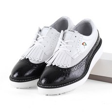 아놀드파마 여성 클래식 테슬 골프화 스파이크리스 컴포트 윙팁 파크 골프신발