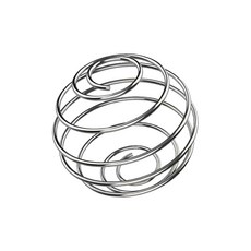 ARZ 攪拌彈簧球 搖搖杯彈簧球 E172 不鏽鋼攪拌球 奶昔杯蛋白粉乳清鋼球, 1個