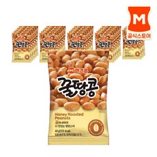 [머거본] 견과류 꿀땅콩 40g x 24봉 336345, 24개