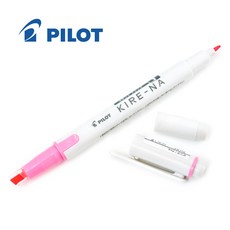 파이롯트 키레나 트윈팁 형광펜, 핑크, 5개 (키레나 Basic)
