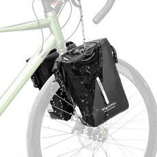 SOUUXIU 1팩/2팩 6L 자전거 프론트 포크 백 방수 롤탑 디자인 경량 바이크 드라이 자루 패니어 수하물 가방 산악 전기 로드 바이크용 135493 7947416832, 2팩