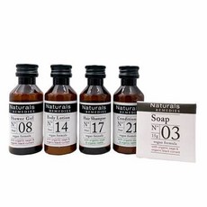 Naturals Remedies 沐浴洗護系列 星級連鎖御用品牌 小樣旅行組, 1個, 旅行組罐裝5入一組,單入