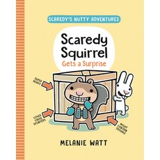 (영문도서) Scaredy Squirrel Gets a Surprise Hardcover, Random House Books for Youn..., English, 9780593307588