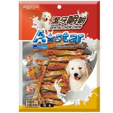 3貓2館 阿曼特 多種口味潔牙零食, 新口味雞肉鮪魚嚼嚼短棒220g, 1個