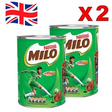 [영국발송] 4통 400G 네슬레 마일로 몰트 밀크 Nestle Milo Malted Milk 4 x 400g