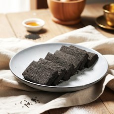 직접 만든 흑임자 고물! 건강 흑미 흑임자인절미 15개입