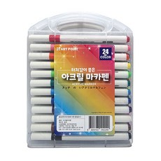 터치감이 좋은 아크릴 마카펜, 1세트, 24색