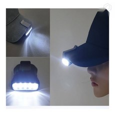 [하루셀렉] 방수헤드랜턴 손전등 각도 조절 가능 LED 헤드랜턴 캡라이트