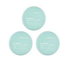 freemay 礦物質控油蜜粉 3入組 長效控油 舒緩肌膚, 3個