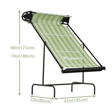 下殺價 網球訓練器 網網斜面回彈墻網球練習便攜墻壁球訓練網, 綠色-常規款【適合單人訓練】, 1個