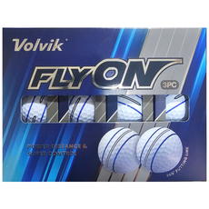 볼빅 플라이온 3피스 3선 골프공 12개입, white, 1개
