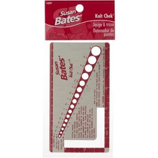 코바늘 레이스 세트 바늘 수잔 베이츠 14099 니트체크 니팅 니들용 핑크 3 x 512인치, 1 PACK