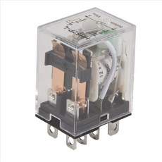 DC 12V 코일 10A 240VAC 28VDC DPDT 전자기 릴레이 JQX-13F2Z, 그림처럼