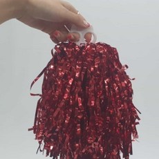 소소 반짝이 응원수술 빨강 운동회용품