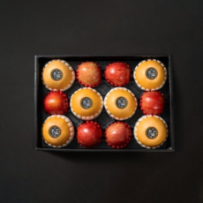 명절 과일 선물 프리미엄 사과 배 혼합 과일 선물세트 (사과6과 배6과), 1개