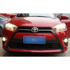 車王小舖 豐田 YARIS L 霧燈總成 霧燈 霧燈框 線組 開關, 1個