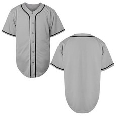 MESOSPERO 남성용 무지 야구 저지 버튼 다운 셔츠 스포츠 힙합 힙스터 저지 S-3XL 블랙 화이트 그레이 레드 블루 무지 뱀가죽