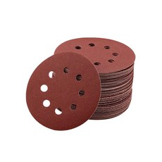 원형사포 5인치 8홀 120방 50장 세트, 1개