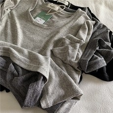 부드럽고 쫀쫀한 루즈핏 편한 여성 반팔티