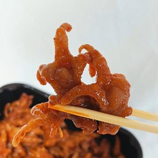 아민푸드 무뼈 불 야식 직화 튤립 국물 양념 혼술 냉동 냉장 땡초 닭발 매운맛 250g, 덜 매운맛, 직화 무뼈닭발300g 2인분