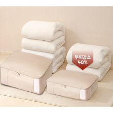 단독 패딩 이불 정리 압축파우치 새틴원단 3세대 진공청소기필요없는 이불압축파우치, 1개, 1개입