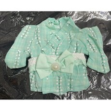 寶媽倉庫 小美樂長耳美樂套裝 寶寶玩具 娃娃玩具 安全無毒, 休閒浴袍, 1個