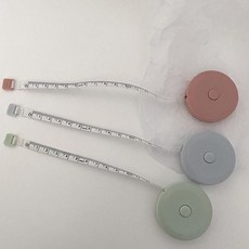 파스텔 키밍 줄자 사무용품 피팅 의류, 블루