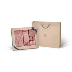 KUKU PLUS 竹纖羅紋成長懶人包巾禮盒 16件組親膚透氣