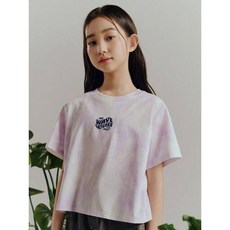 탑텐 TOPTEN MKF3TS2203 여아) 쿨에어 코튼 크롭 다잉 티셔츠 554012