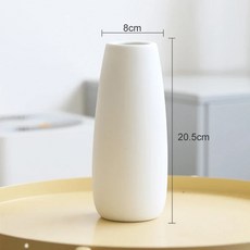 북유럽 세라믹 꽃병 레트로 크리 에이 티브 꽃병 장식 홈 농가 거실 선반 테이블 책장 벽난로 진입로 장식 공예품, 나, 3. I