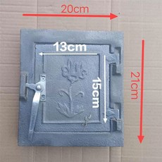 아궁이문 화덕 가마솥 난로 화구 부뚜막 무쇠 문짝 도어, 샤오팡, 1개