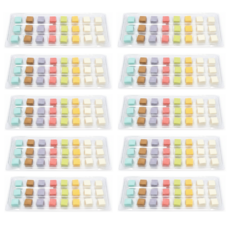 과일큐브치즈 7가지맛, 10개, 80g