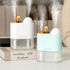 카카오프렌즈 이글루 듀얼 무선 가습기, 화이트
