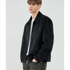 [국내매장정품] 드로우핏 DRAW FIT 커버렉 스웨이드 블루종 자켓 [BLACK] DFJK4109BK 140488