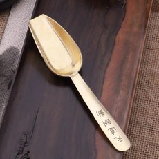 泓潤 純銅茶勺 茶鏟 茶葉匙, 1個