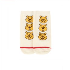 [아가방] 강남점* 디즈니베이비 양말도 귀엽게 푸우 얼굴 중말