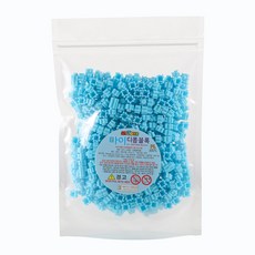 mytoys 디폼블럭 8mm 1010개 리필팩 39색상_도안집 증정, #1010개 06.하늘색