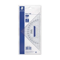 스테들러 기하 삼각자 568-36 16cm, 혼합색상, 1개