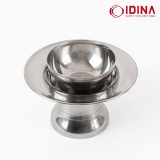 이디나 스텐 제기세트 술잔(1p) 잔대(1p), 1개