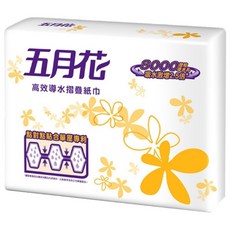 五月花 優活雙層擦手紙 (100抽/150抽/200抽) FSC食品級認證【木目心・超商取貨・含稅】, 1包