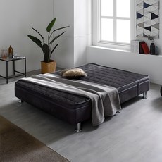 세진침대 피코 유로탑 독립쿠션 스프링 단면 매트리스 + 고급 스틸 레그 세트 방문설치, 260mm