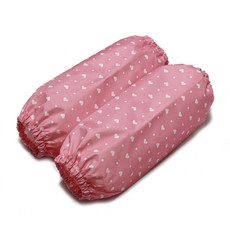 아동용 방수 팔토시, 핑크하트땡