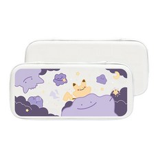 닌텐도 스위치2 케이스 포코피아테마 슬라임 파우치 업마켓, 화이트, 1개