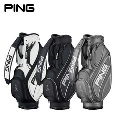 핑 Sporty X1 캐디백 삼양정품, 블랙